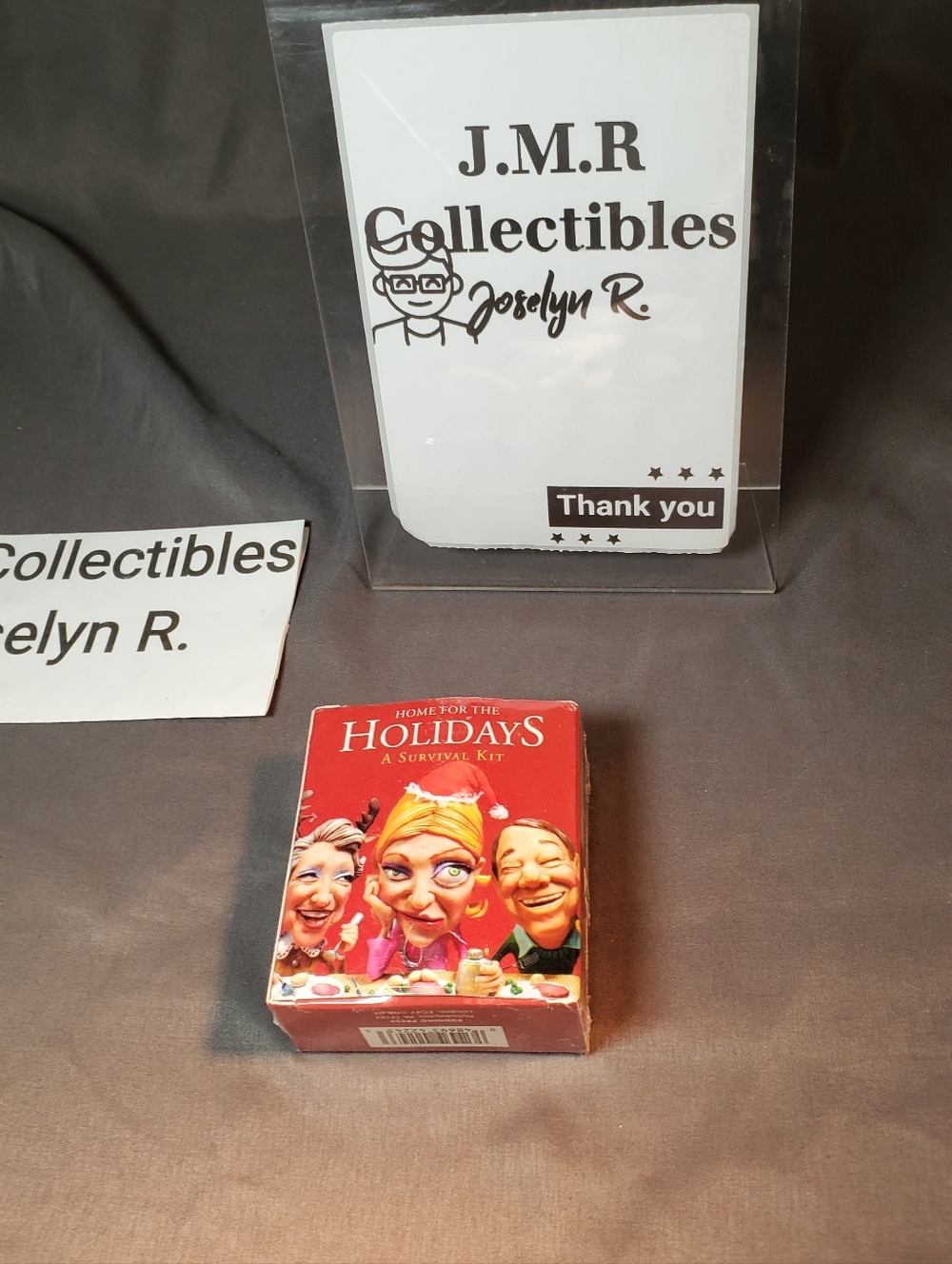 Home For The Holidays: A Survival Kit mini Flask, Earplugs, Excuse Cards